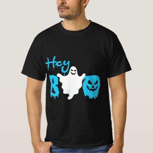 Hey Boo Halloween T_Shirt
