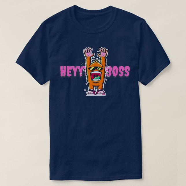 Hey Boss Graffiti T-Shirt (Design Front)