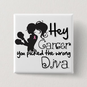 Hey Breast Cancer You Picked The Wrong Diva Button