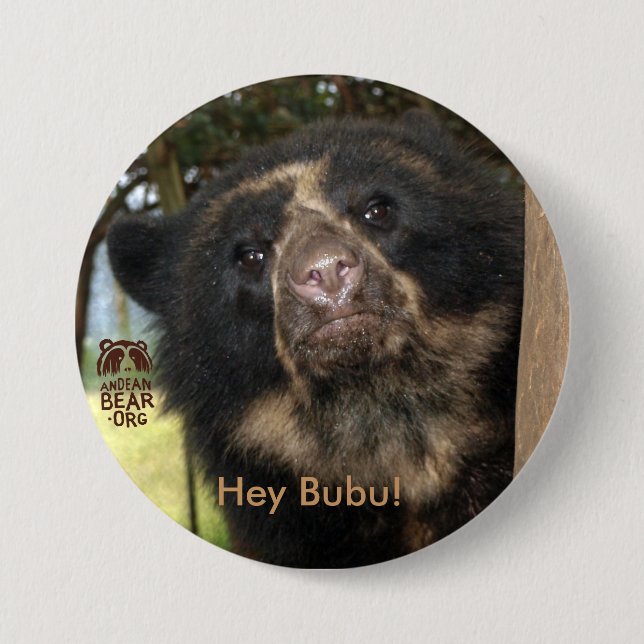 Hey Bubu! Button (Front)
