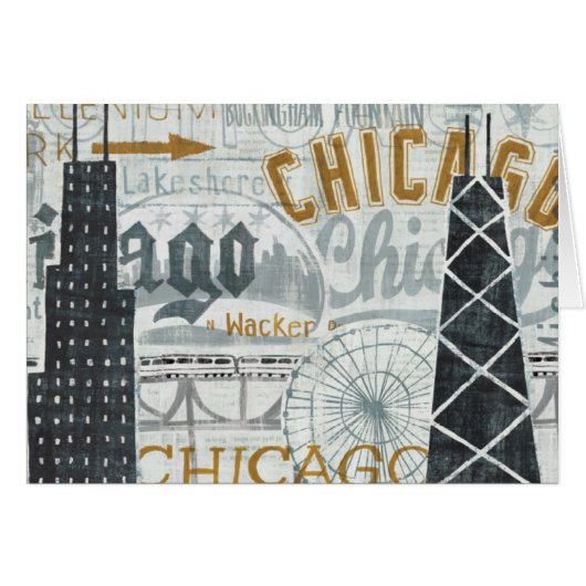 Hey Chicago Vintage Cards (Front Horizontal)