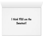 HEY CUPCAKE-U R THE SWEETEST (Inside Horizontal (Bottom))