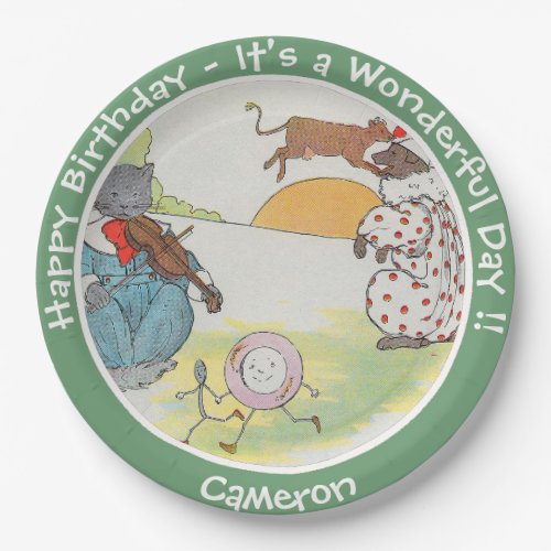 Hey Diddle Diddle Birthday Party Collection Paper Plates