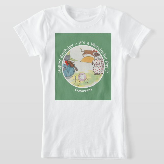 Hey Diddle Diddle Birthday Party Collection T-Shirt (Laydown)