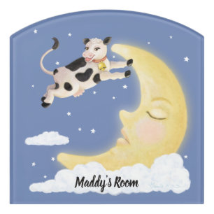 Hey Diddle Diddle Door Sign