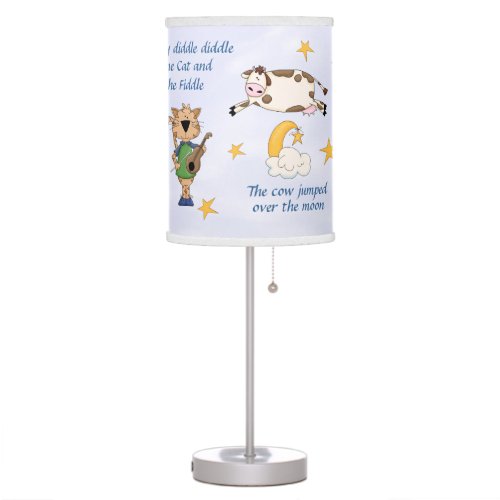 Hey Diddle Diddle _ Nursery Rhyme  Table Lamp