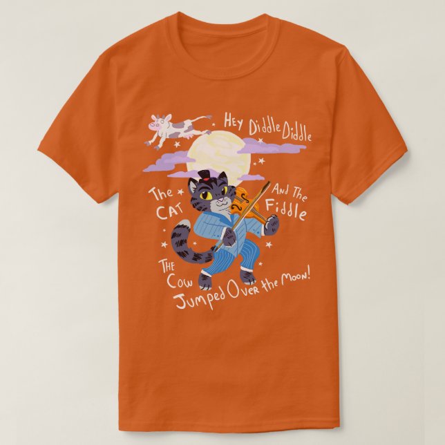 Hey Diddle Diddle T-Shirt (Design Front)