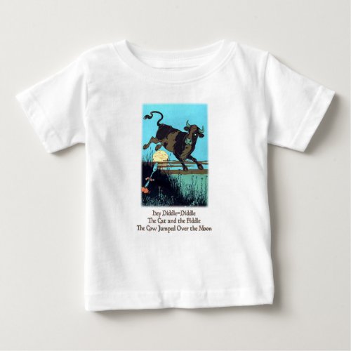 HEY DIDDLE DIDDLE THE CAT AND THE FIDDLE 2 BABY T_Shirt