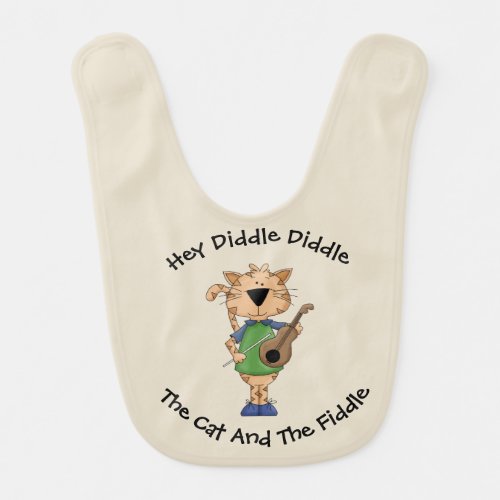 Hey Diddle Diddle The Cat and the Fiddle Bib