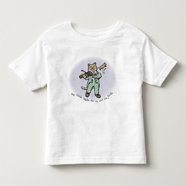 Hey Diddle Diddle Toddler T-shirt (Front)