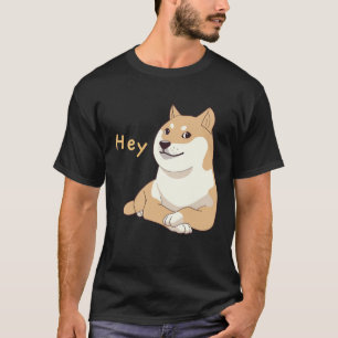 Hey Doge Meme Crossed Arm Shiba Inu Cute Dog T-Shirt