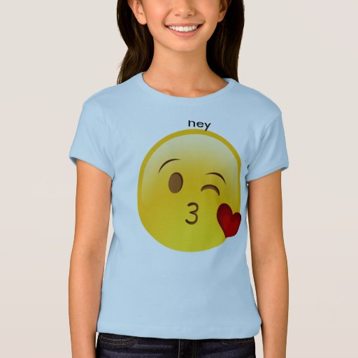hey emoji T-Shirt | Zazzle