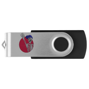 Hey Friends Cool and Funny Skeleton Flash Drive