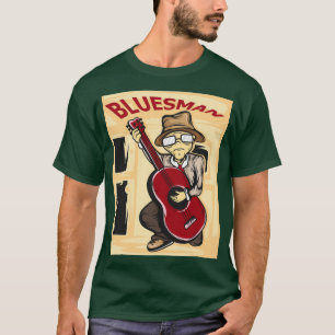 Hey Get This Unique Detailed Saying Blues Man Desi T-Shirt