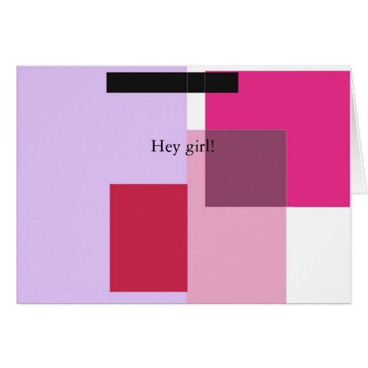 Hey Girl! (Front Horizontal)