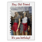 Hey girl! card | Zazzle.com