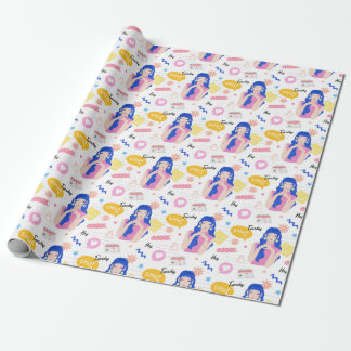 Hey Girls Wrapping Paper