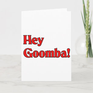 Hey Goomba! Holiday Card