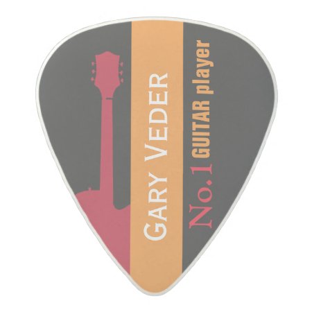 Hey Guitar-player, Create Your Own Acetal Guitar Pick