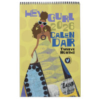 Hey Gurl 2026 12-Month Calendar