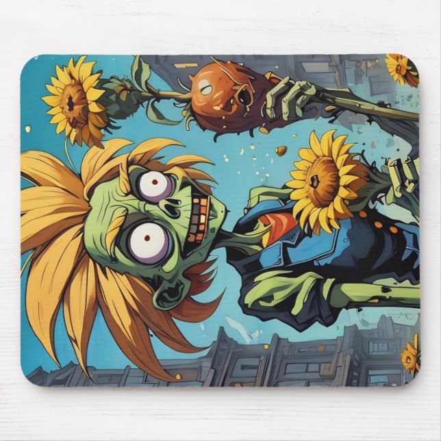 Hey Helga Mouse Pad (Front)
