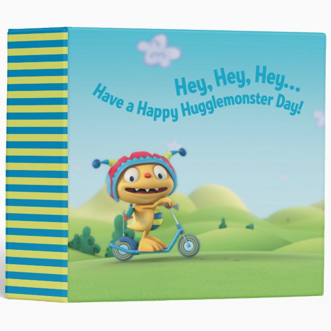 Hey, Hey, Hey 3 Ring Binder (Front/Spine)