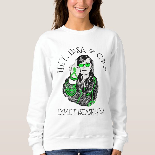 Hey,  IDSA & CDC Lyme Disease Shirt (Front)