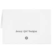 Hey Lady, Lady Bug Cards (Back Horizontal)