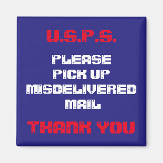 Hey, Letter Carrier Magnet