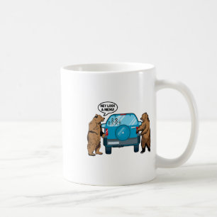 Hey Look A Menu Funny Camping Camper Hiking Bear O Coffee Mug