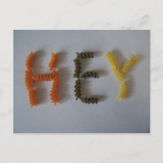 Hey Macaroni! Postcard