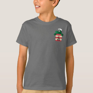 Hey Mate   Cartoon Alligator T-Shirt
