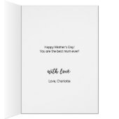 Hey mom thanks Mother's Day Card (Inside (Right))