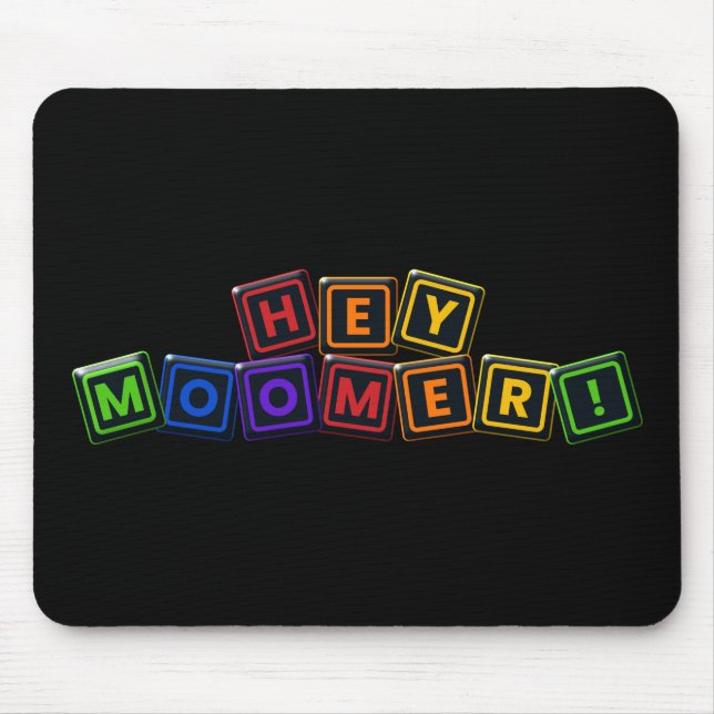 Hey Moomer! Mousepad (Front)
