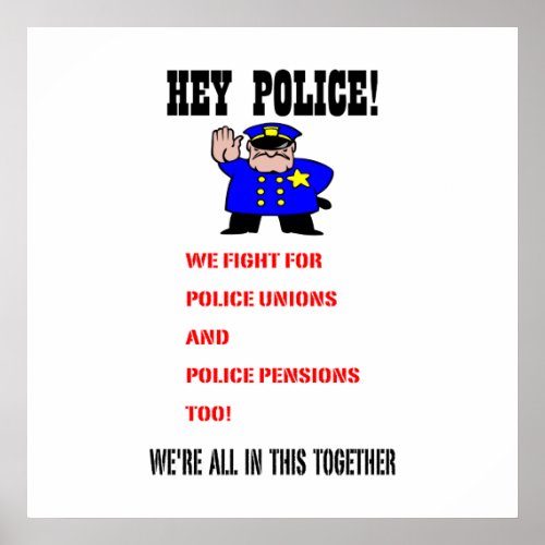 Hey Police Poster