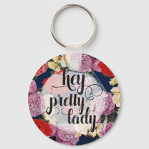 Hey Pretty Lady Dramatic Vintage Watercolor Roses