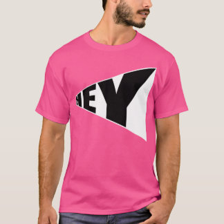HEY Print T-shirt -  Basement Jaxx