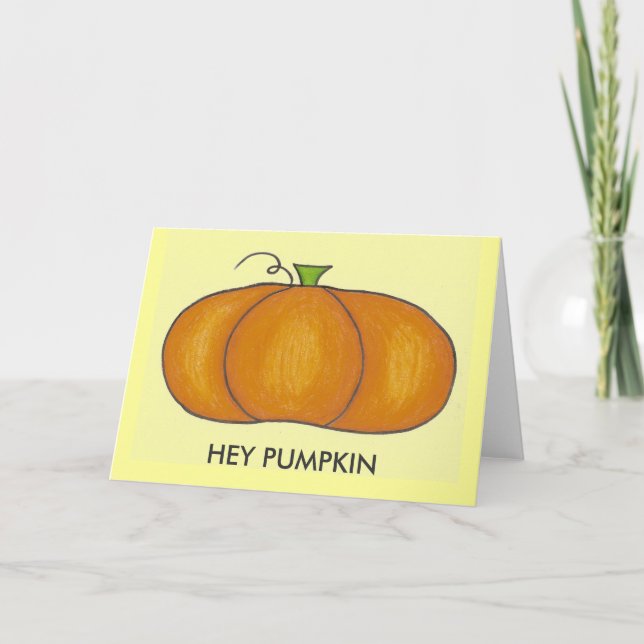 Hey Pumpkin Cards (Front)