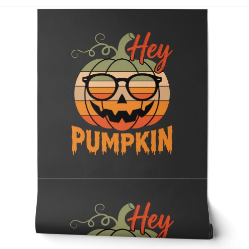 Hey Pumpkin Retro Halloween Sunglasses Wallpaper