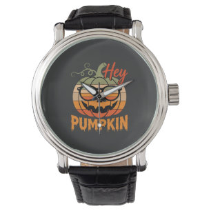 Hey Pumpkin Retro Halloween Sunglasses Watch