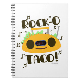 Hey Rock-O Taco Notebook