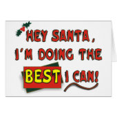 Hey Santa! (Front Horizontal)