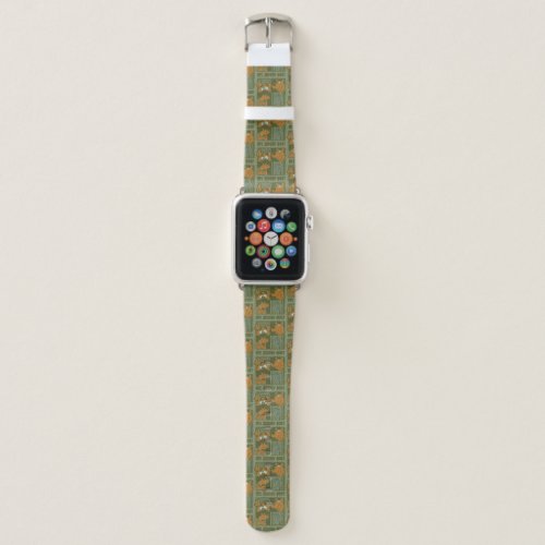 Hey Scooby_Doo Tribal Square Graphic Apple Watch Band