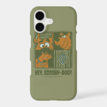Hey Scooby-Doo Tribal Square Graphic iPhone 17 Case