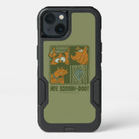 Hey Scooby-Doo Tribal Square Graphic