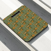 Hey Scooby-Doo Tribal Square Graphic Seat Cushion