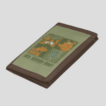 Hey Scooby-Doo Tribal Square Graphic Trifold Wallet