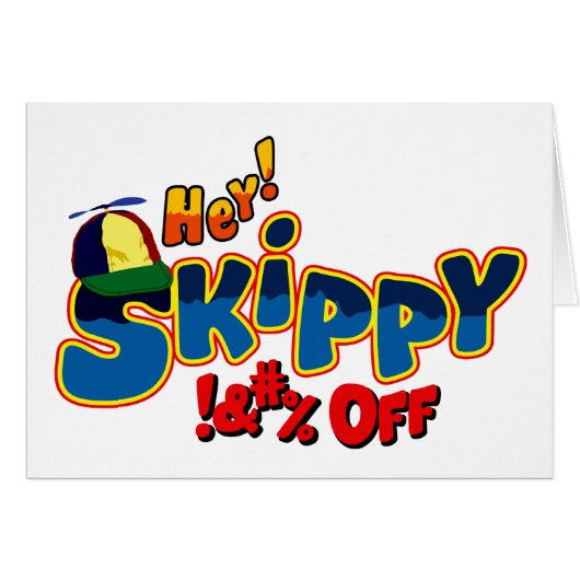 Hey Skippy! Cards (Front Horizontal)