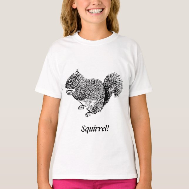 Hey Squirrel T-Shirt (Front)