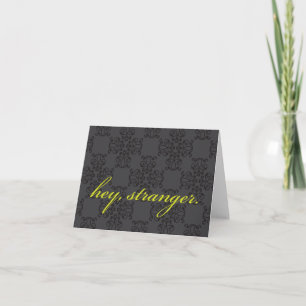 Hey, Stranger Card